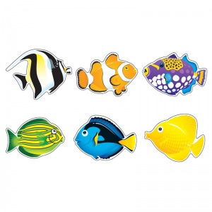 T-10936bn Fish Friends Variety Pack Classic Accents - Pack Of 6