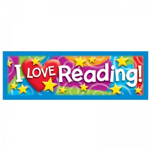 T-12070bn I Love Reading Stars N Swirls Bookmarks - Pack Of 12
