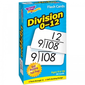 UPC 675904919040 product image for T-53106BN Flash Cards - Division 0-12, 91 Per Pack - Pack of 3 | upcitemdb.com