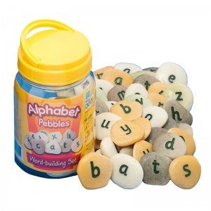 Yus1002 Alphabet Pebbles Wordbuilding Set