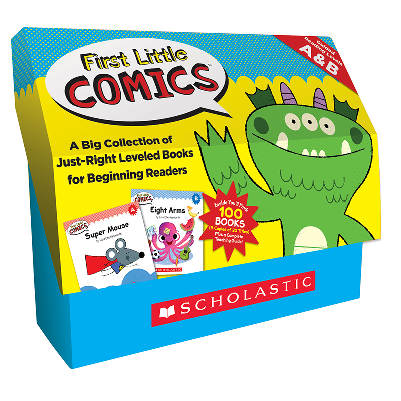 UPC 078073180240 product image for Scholastic Teaching Resources SC-818024 First Little Comics Classroom Set - Leve | upcitemdb.com