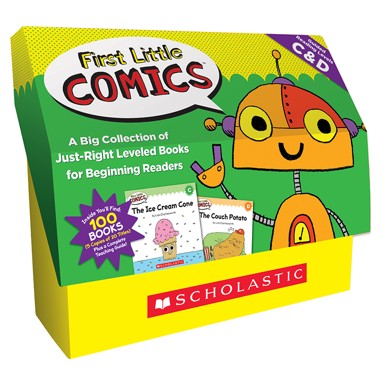 UPC 078073180257 product image for Scholastic Teaching Resources SC-818025 First Little Comics Classroom Set - Leve | upcitemdb.com