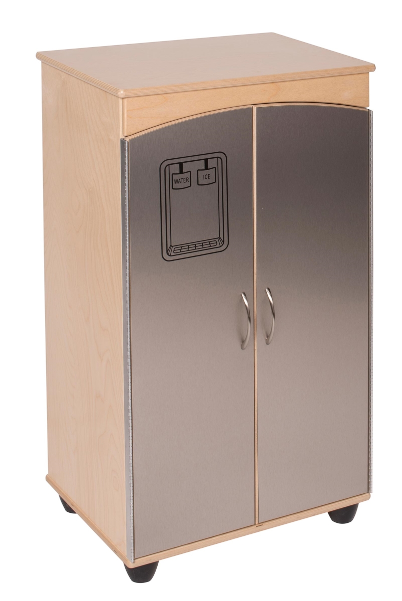 Ang1769 Contemporary Stain Steel Play Kitchen Refrigerator