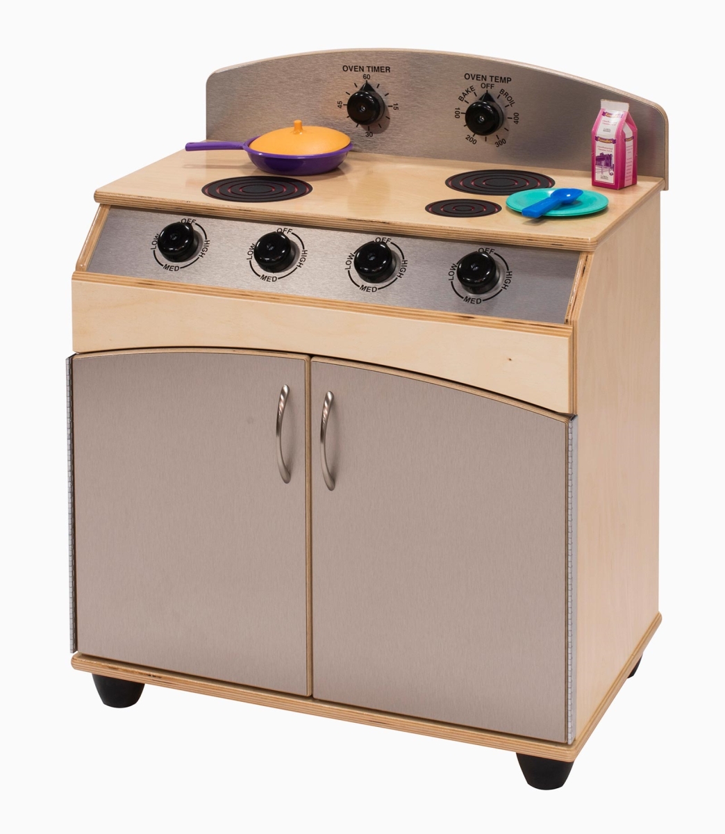 Ang1788 Stainless Steel Play Kitchen Stove
