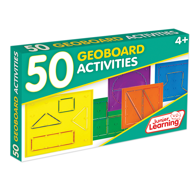 Jrl342 50 Geoboards Activities Educational Game