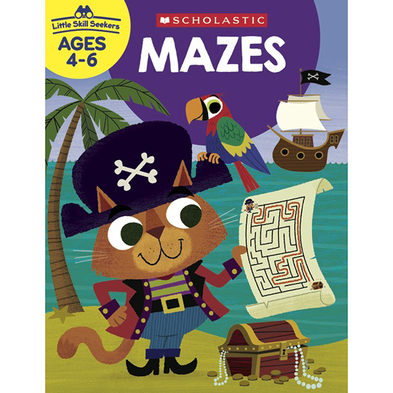 Scholastic Teaching Resources Sc-825561 Mazes Little Skill Seekers