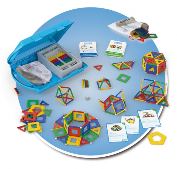Gmw224 Shapes & Space Panels Geomag Education Kit