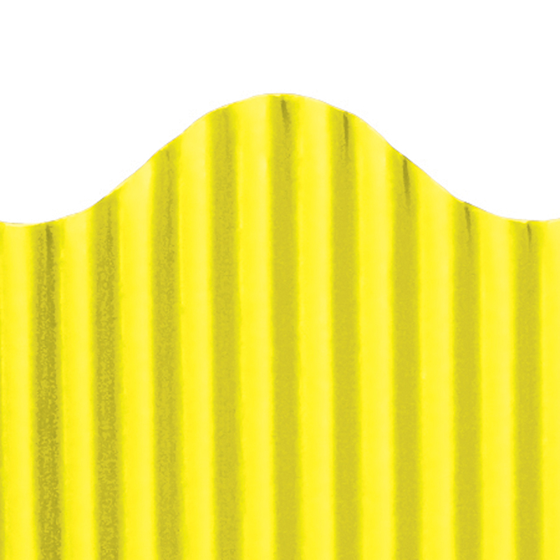 Top21003 Corrugated Border Yellow