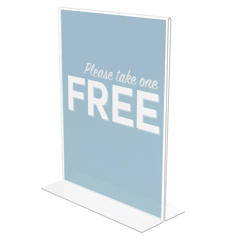 Def69201bn Classic Image Standup Sign - Portrait - Pack Of 2