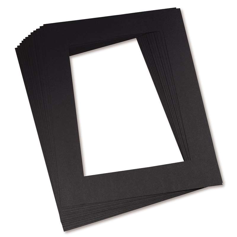 Pacon Pac72560bn 9 X 12 In.. Black Frames - Pack Of 2