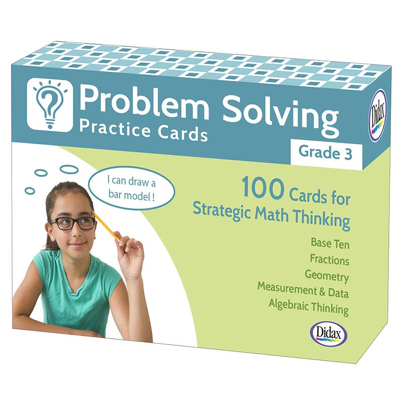Dd-211279 Problem Solving Practice Cards Grade 3