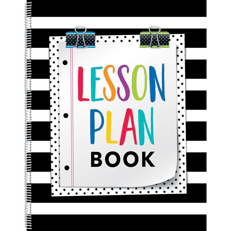 Ctp2092bn Bold & Bright Lesson Plan Book, Pack Of 3