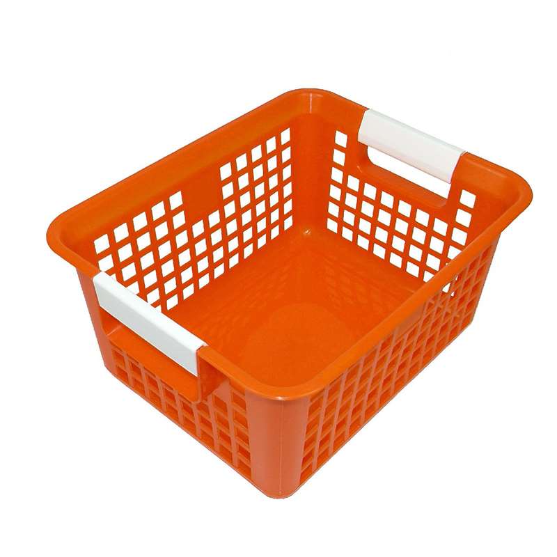 Products Rom74909bn Book Basket, Orange - Pack Of 3