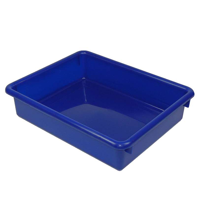 Products Rom15104bn 3 In. Stowaway Letter Tray, Blue