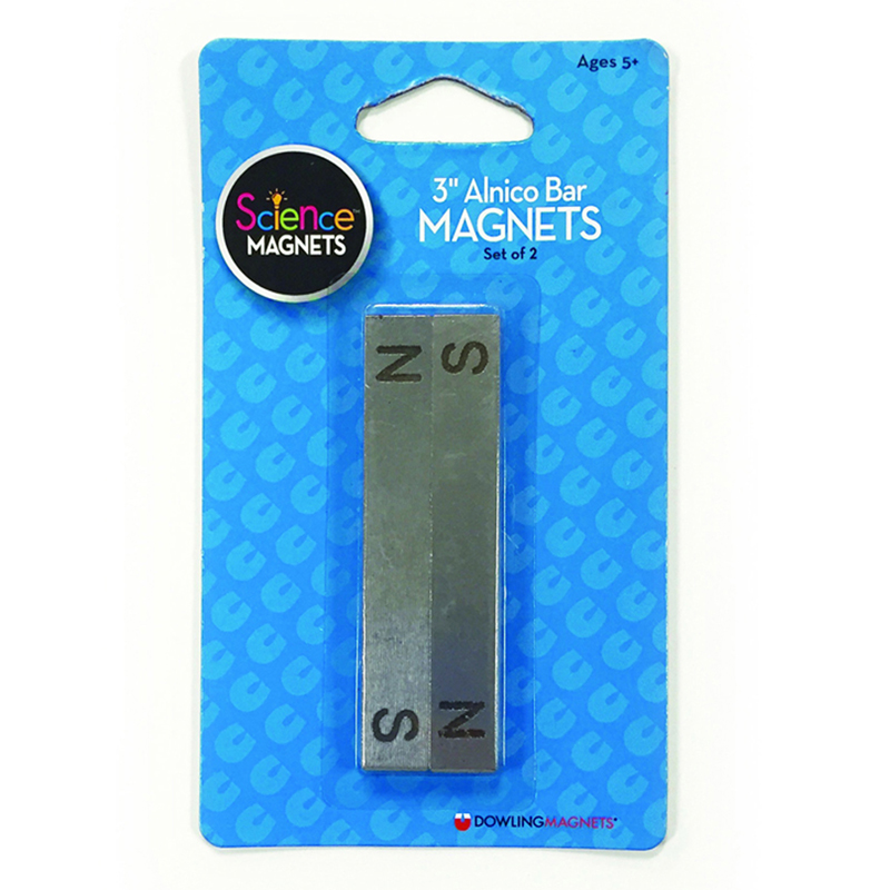 Do-731011bn 3 In. Magnets Bar, 2 Per Set