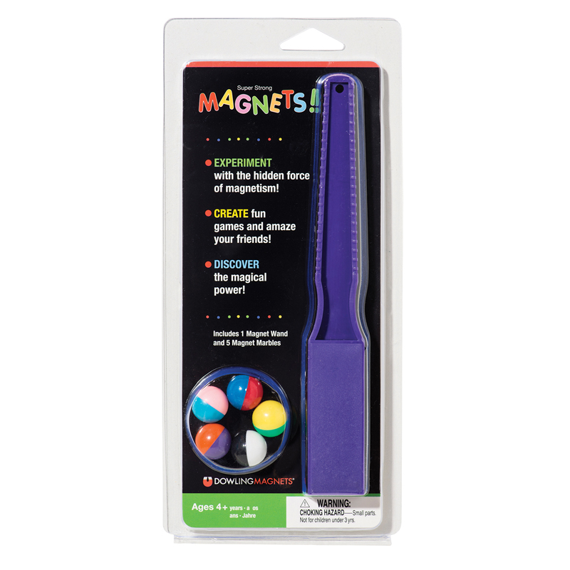 Do-736600bn 7.63 In. Magnet Wand & 5 Magnet Marbels, Assortedcolor - Pack Of 6