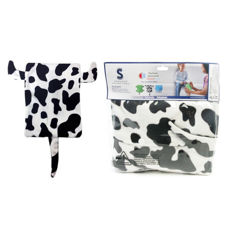 Aepsz33826 Senseez Handheld Sensory Hot & Cold Pack - Lil Cow Soothables