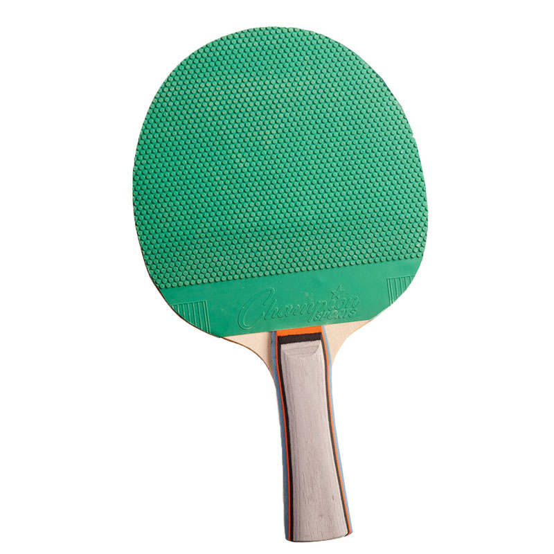 Chspn1bn Rubber Wood Table Tennis Paddle, Pack Of 6