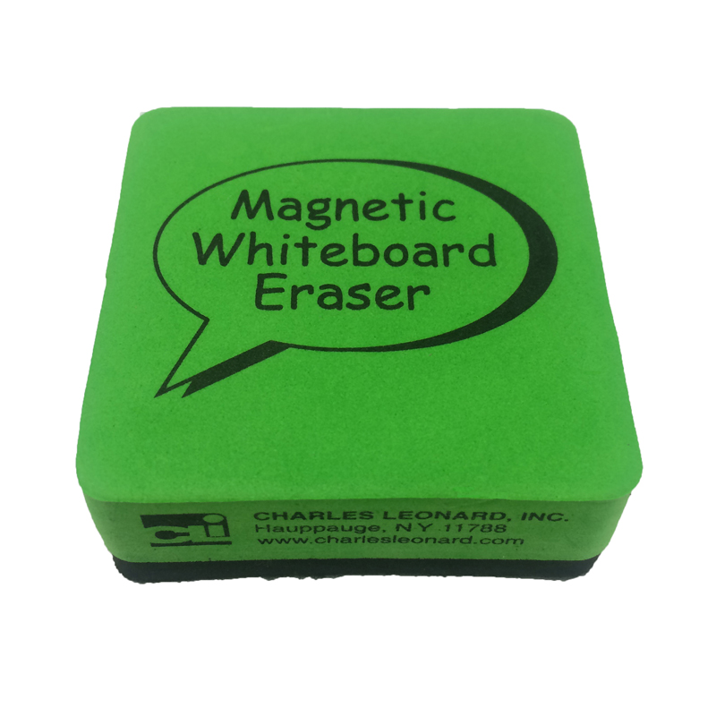 Charles Leonard Chl74542bn 2 X 2 In. Lime Magnetic Whiteboard Erasers - 12 Per Pack - Pack Of 3