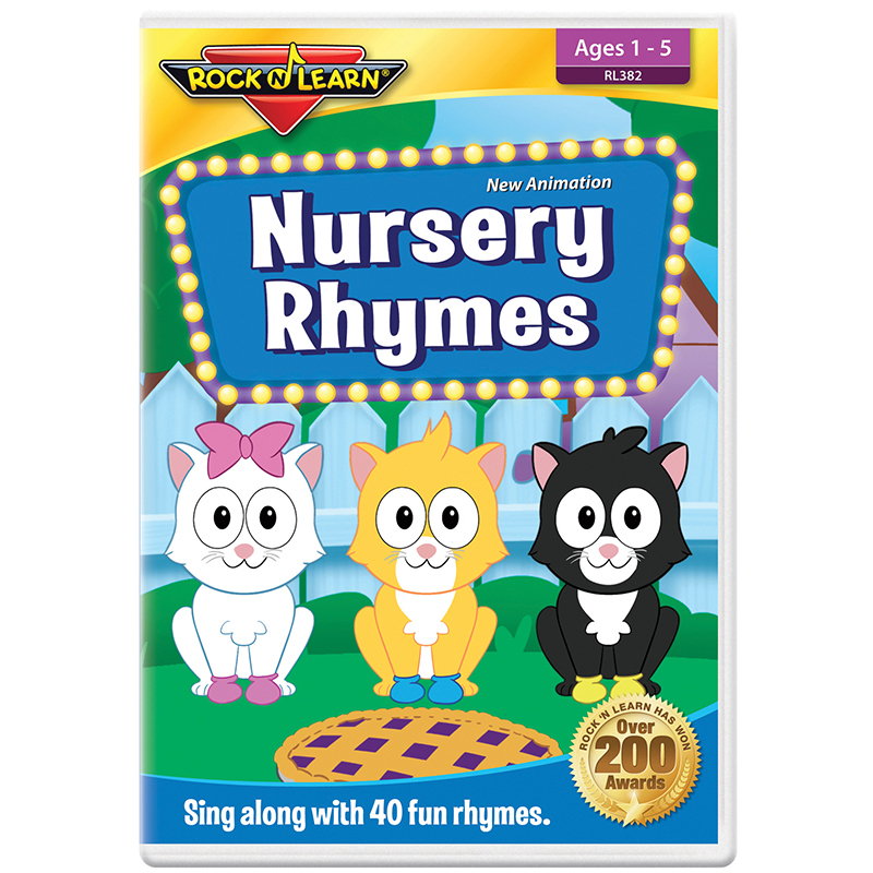 Rl-382 Nursery Rhymes Dvd For Kids