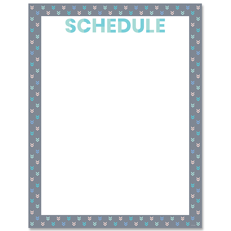 Ctp8635 Calm & Cool Schedule Chart