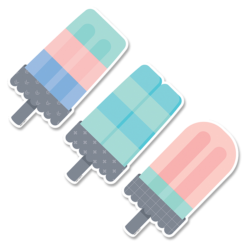 Ctp8663 6 In. Calm & Cool Ice Pops Designer Cut-outs