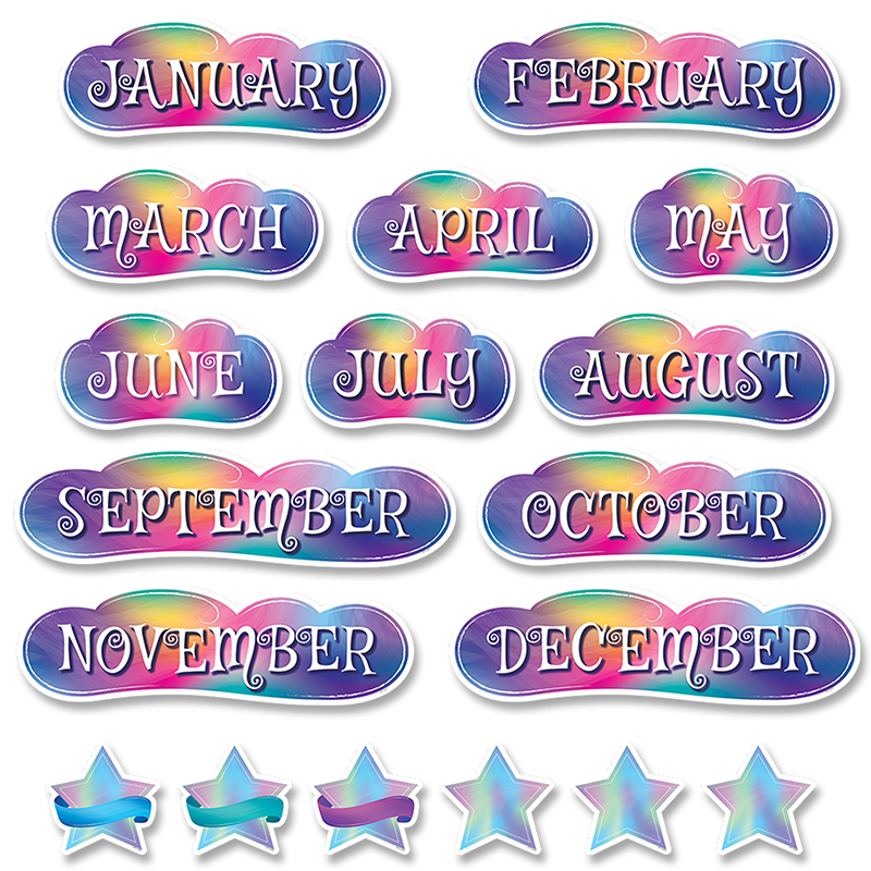 Ctp8699 Mystical Magical Months Of The Year Mini Bulletin Board