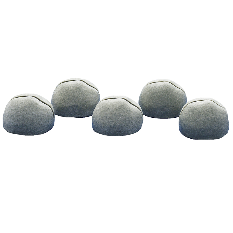 Yus1099 Stand It Stones Educational Toy - Set Of 5