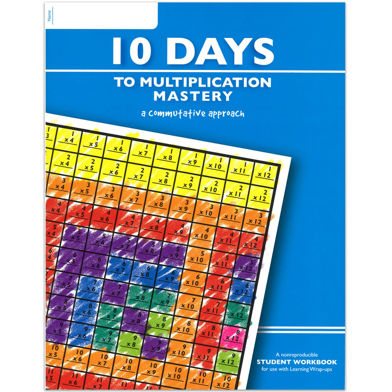 Lwu753bn 6 Each 10 Days To Multiplication Mastery Student Workbook