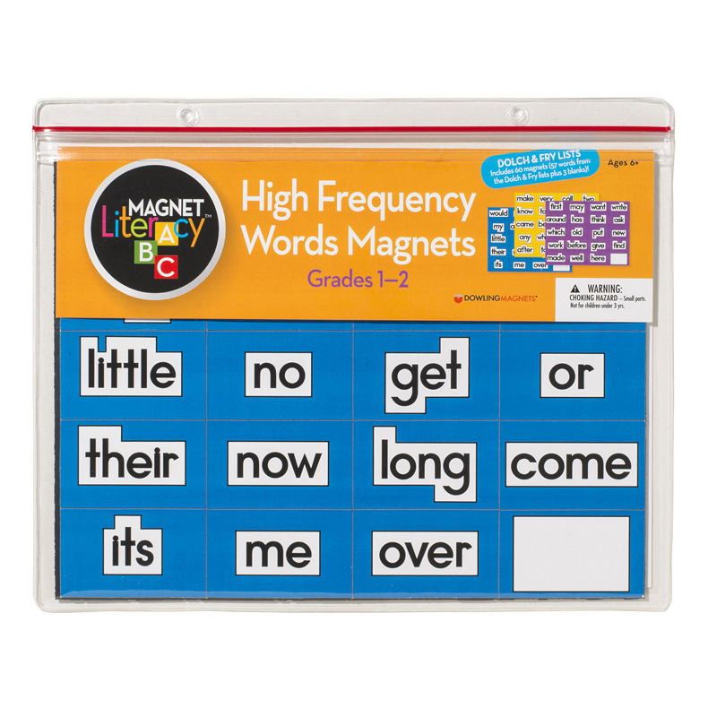 Do-733001bn 2 Each Magnet Literacy High Frequency Word Magnets - Grade 1-2