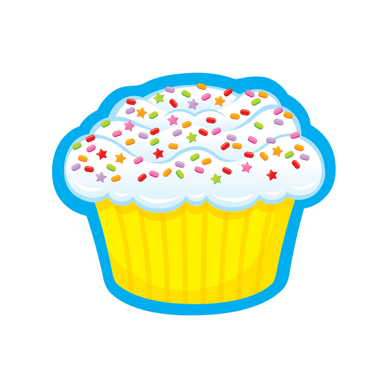 T-10405bn Confetti Cupcake Mini Accent Variety Pack - Pack Of 6