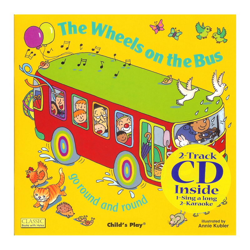Books Cpy9781904550662bn 3 Each The Wheels On The Bus 8 X 8 Book With Cd