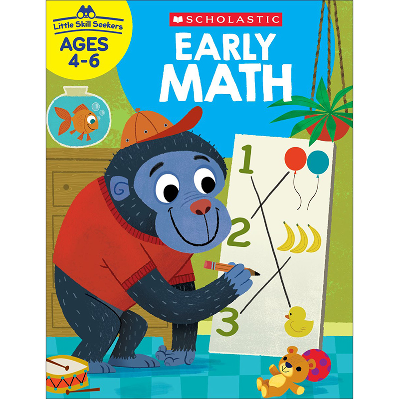 Scholastic Teaching Resources Sc-830636 Little Skill Seekers Early Math Activity Book