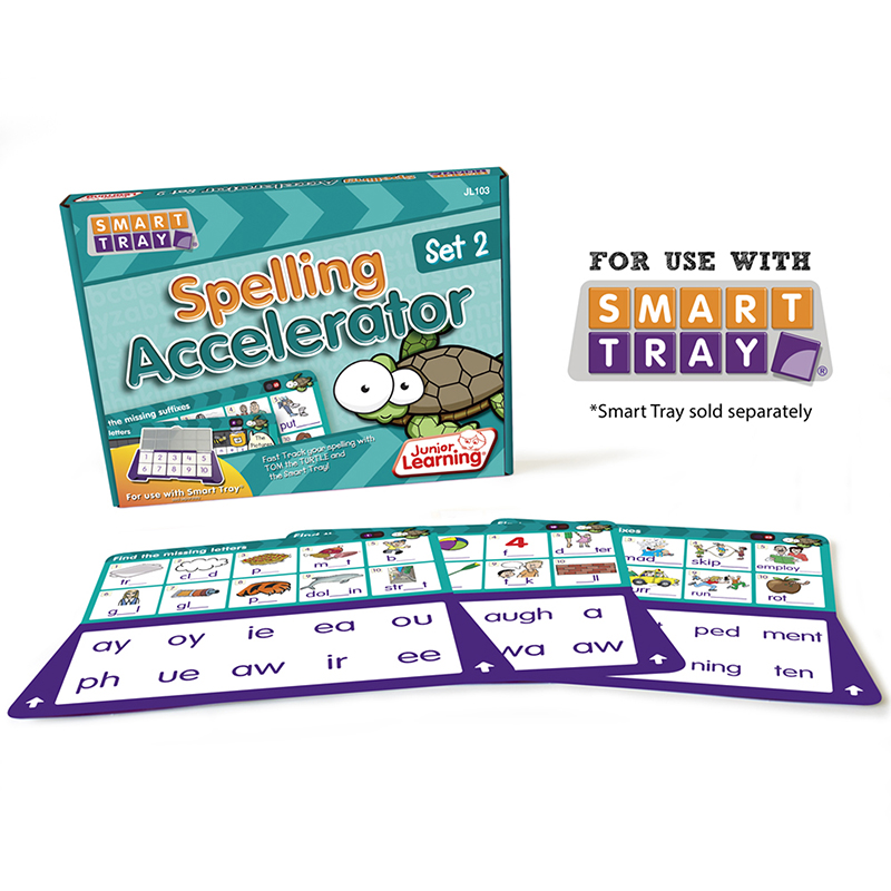 Jrl103 Spelling Accelrtor Set 2 Smart Tray