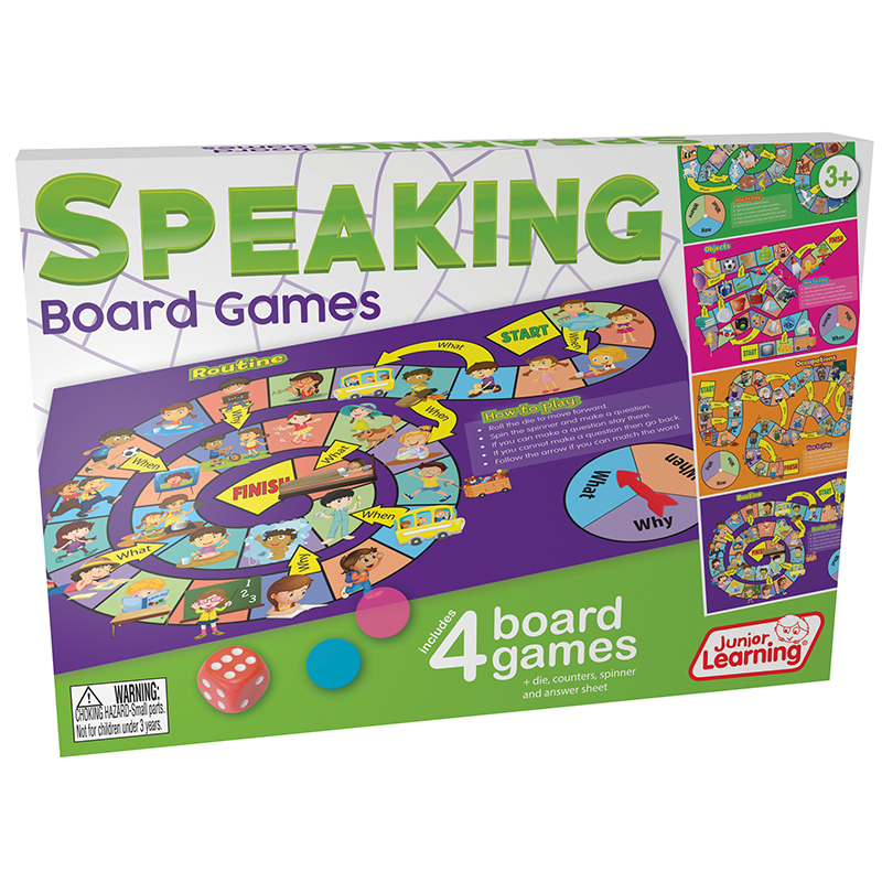 Jrl424 Speaking Board Games