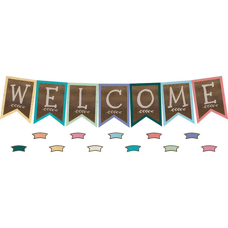 Tcr8815 9.5 X 13.5 In. Home Sweet Classroom Welcome Bulletin Board Set