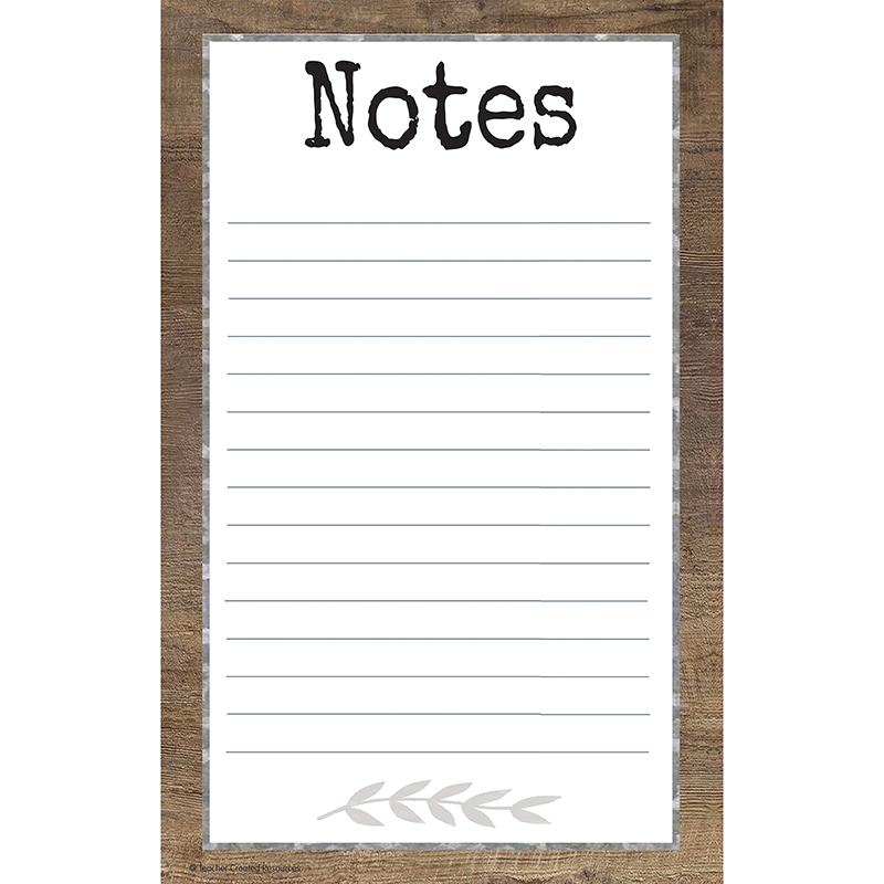 Tcr8833 5.25 X 8.25 In. Home Sweet Classroom Notepad