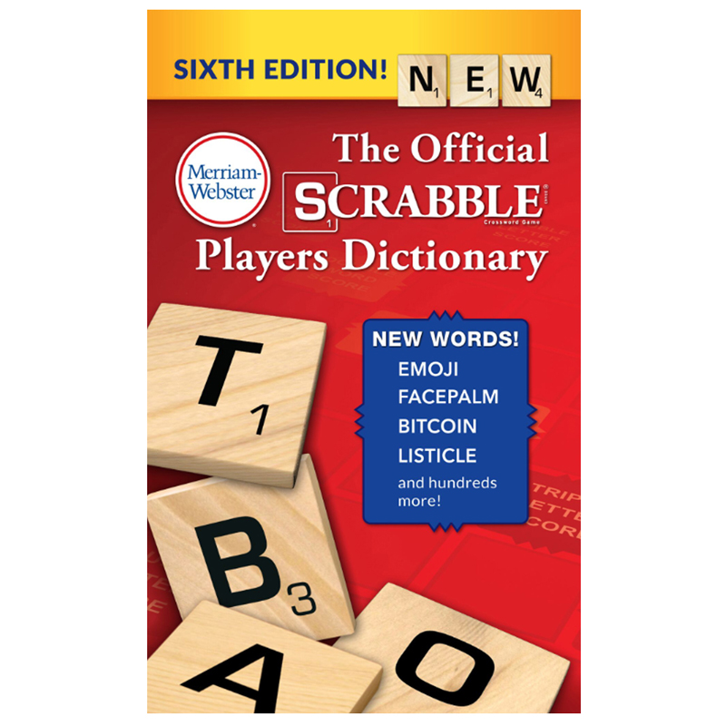 Mw-5964 Scrabble Players Dictionary - 6th Edition