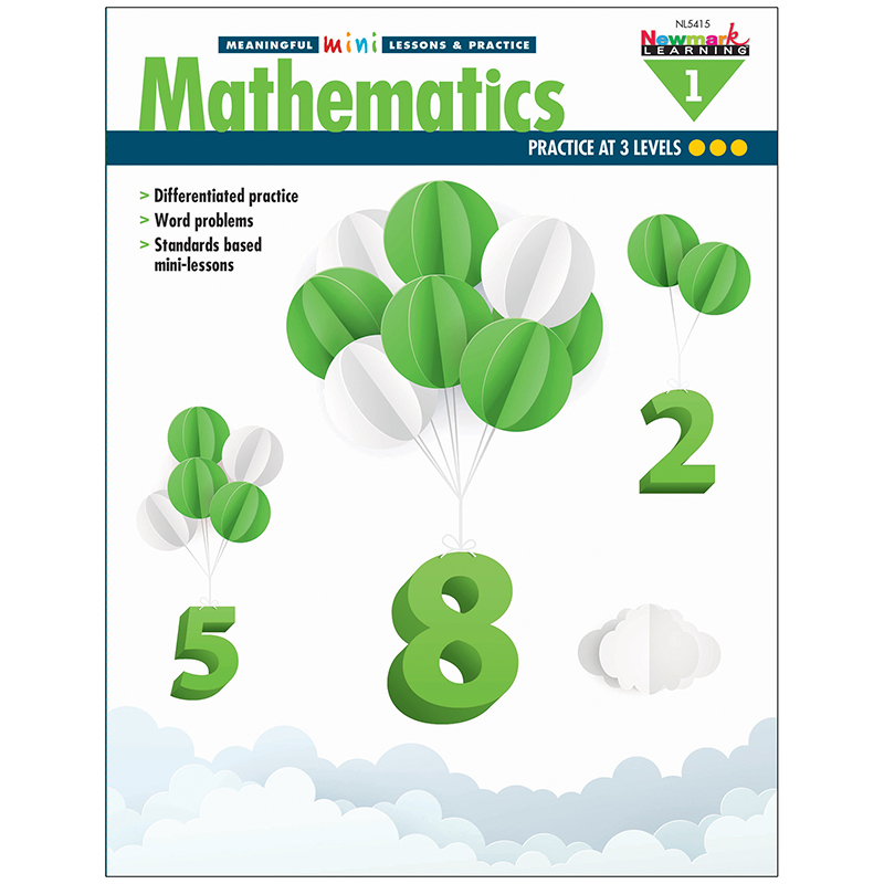 ISBN 9781478867685 product image for NL-5415 Math Grade 1 Mini Lessons & Practice | upcitemdb.com