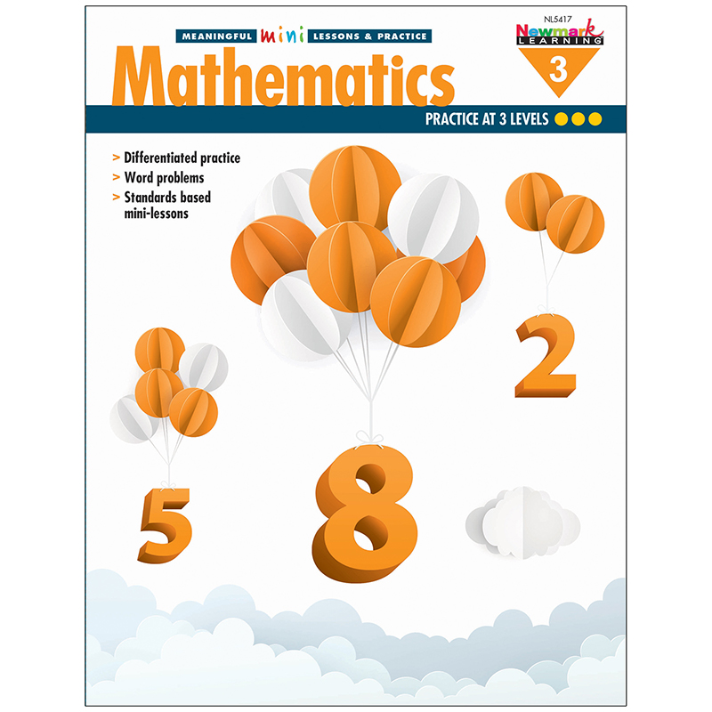 ISBN 9781478867708 product image for NL-5417 Math Grade 3 Mini Lessons & Practice | upcitemdb.com