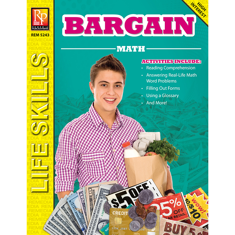 ISBN 9781561750047 product image for REM5243 Bargain Math - Life Skills | upcitemdb.com
