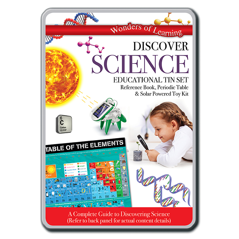 Round World Products Rwpts06 Discover Science Tin Set