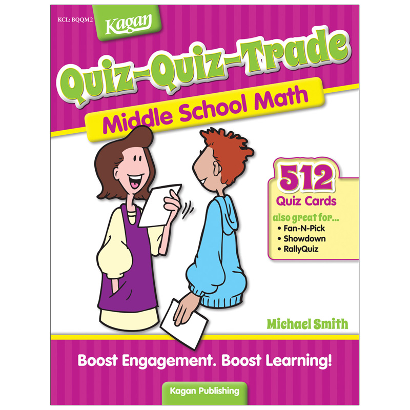 ISBN 9781933445526 product image for KA-BQQMM2 Quiz-Quiz-Trade Middle School Math, Level 2 | upcitemdb.com