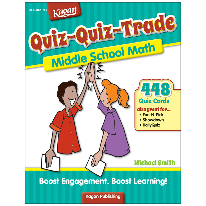 ISBN 9781933445533 product image for KA-BQQMM3 Quiz-Quiz-Trade Middle School Math, Level 3 | upcitemdb.com