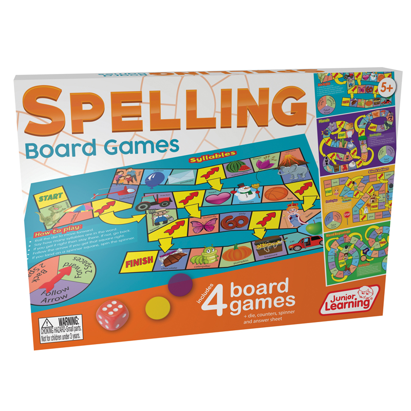 Jrl423bn 2 Each Spelling Board Games