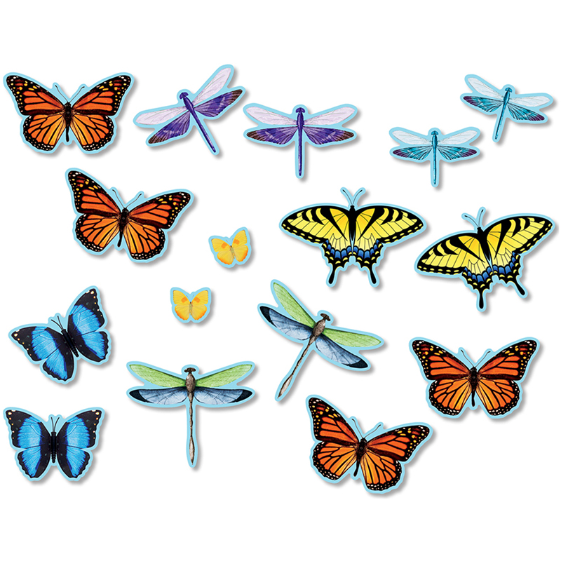 North Star Teacher Resource Nst3213bn Butterflies Dragonflies Accents - Pack Of 3