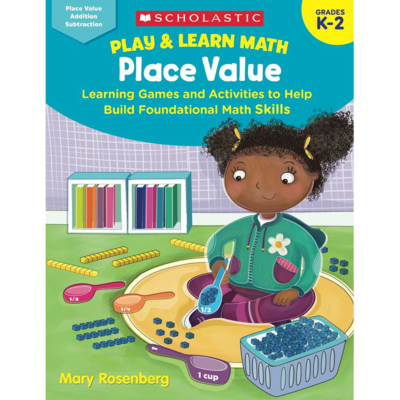 Scholastic Teaching Resources Sc-828562bn Play & Learn Math Place Value, Pack Of 2