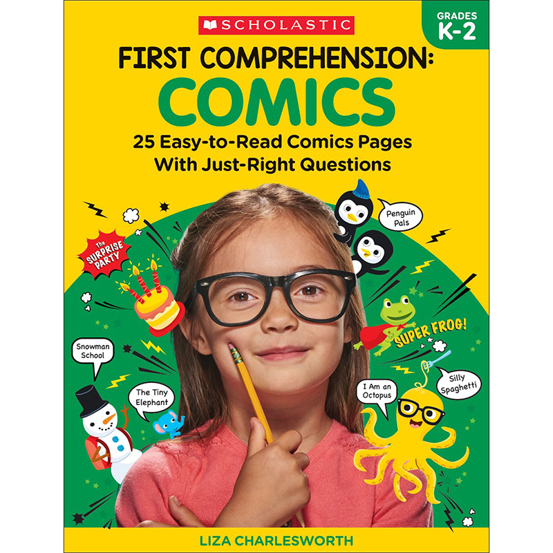 Scholastic Teaching Resources Sc-831431bn First Comprehension Comics - Pack Of 2