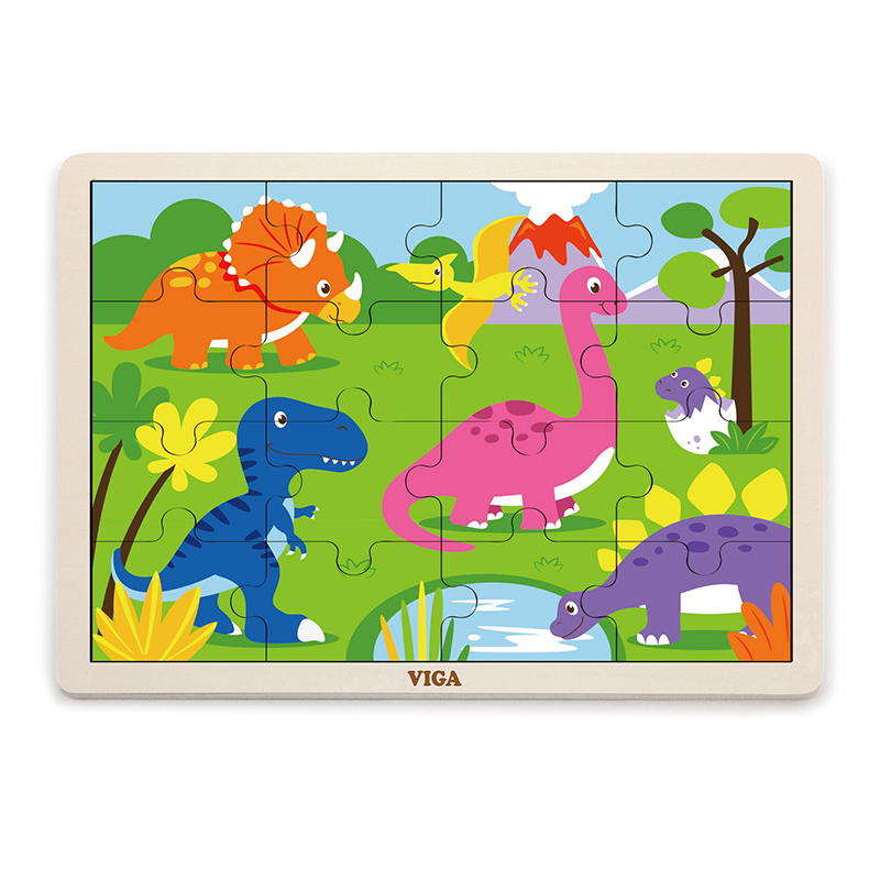 Otc51452bn Dinosaur Classic Puzzle, Pack Of 2