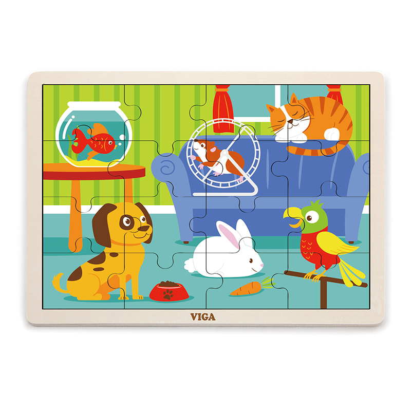 Otc51453bn Pets Classic Puzzle, Pack Of 2
